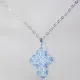 Small Cross - Aileen-Silver Chain - 2